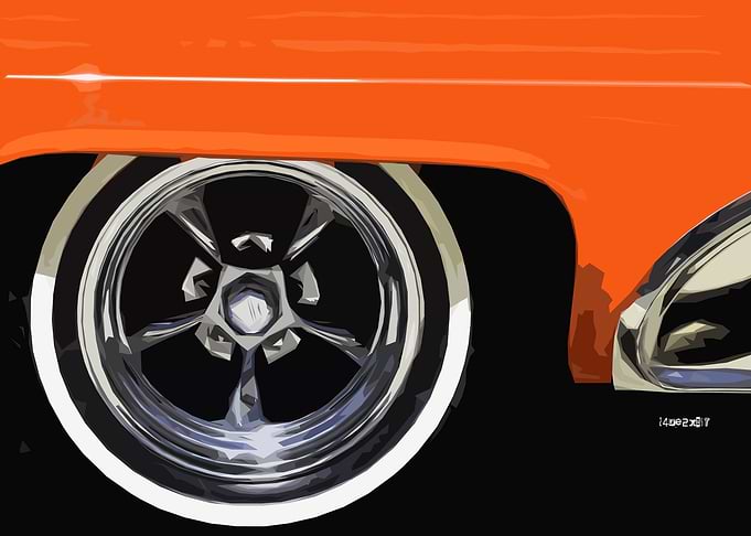 Orange Car
