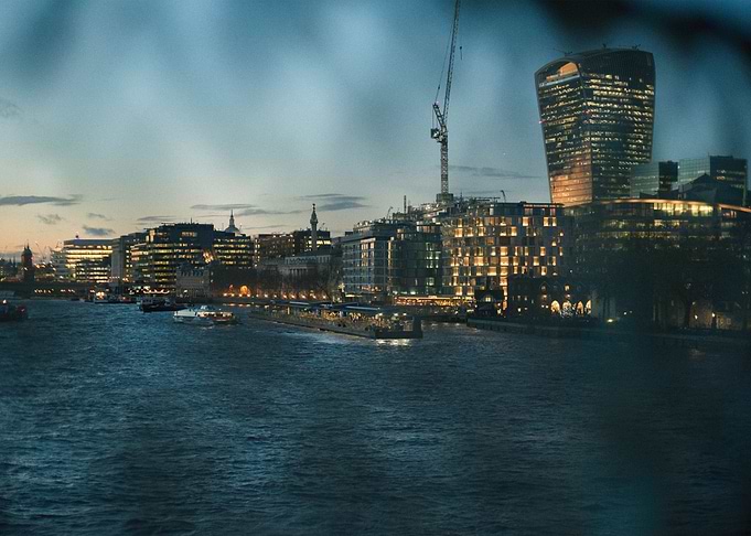 The city