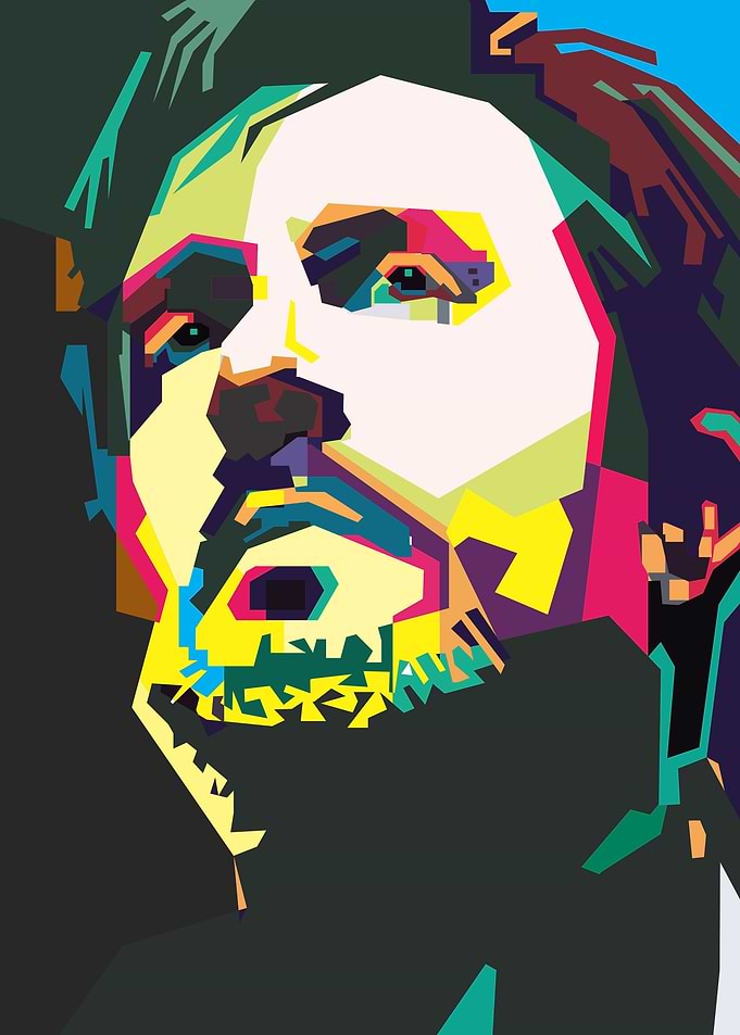 Simon Le Bon WPAP Art