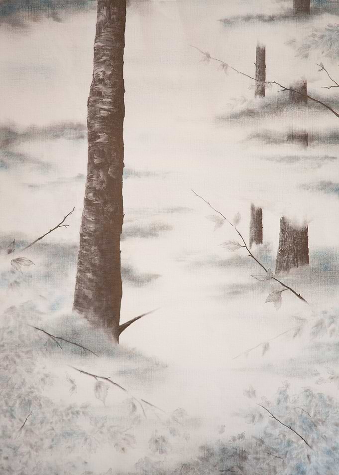 Misty Trees