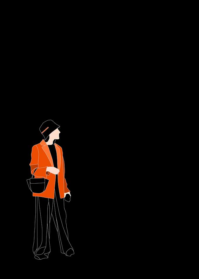 Orange blazer 02