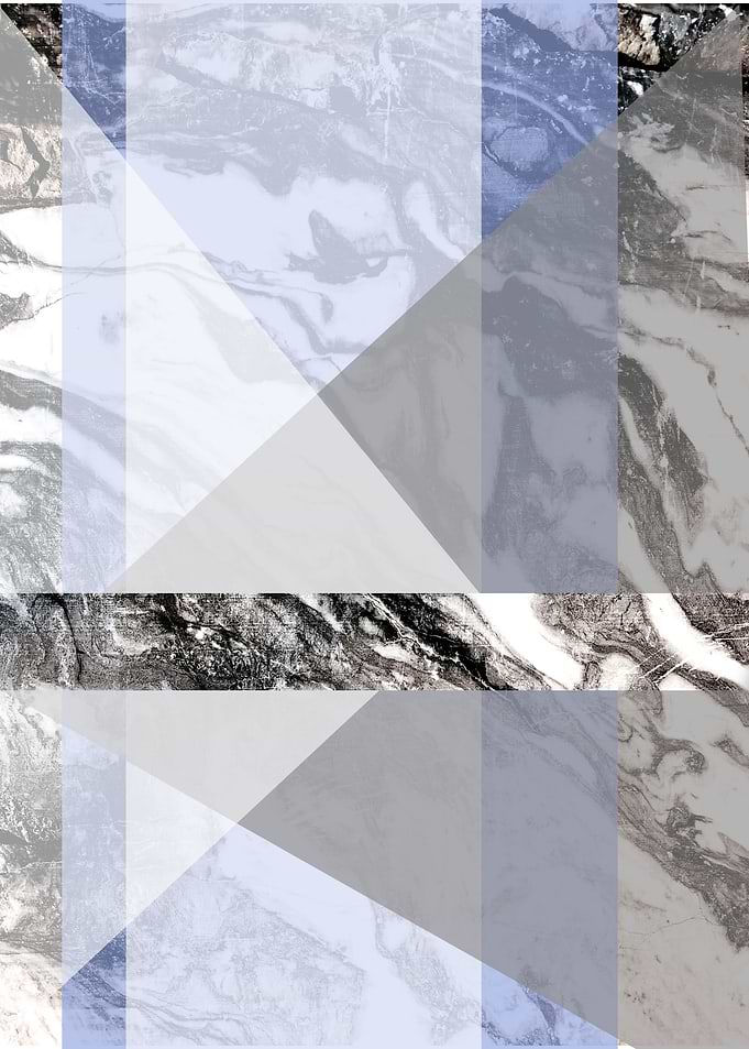 Geometric Marble Art