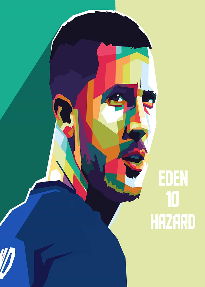 Eden Hazard in WPAP