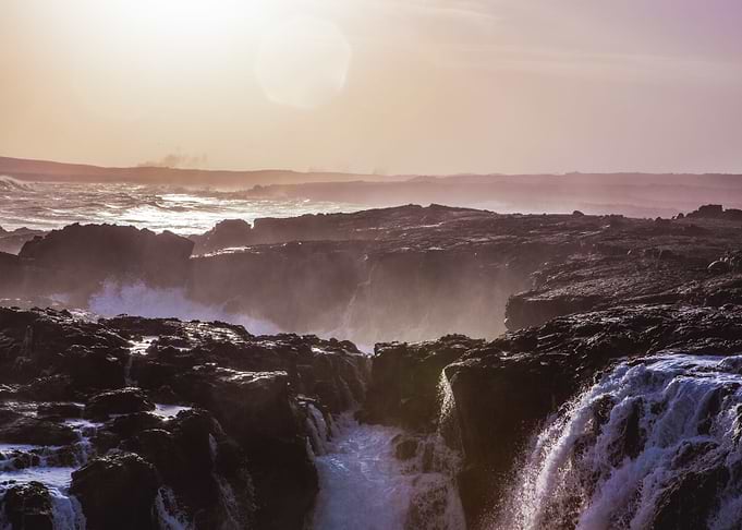 Iceland seaside