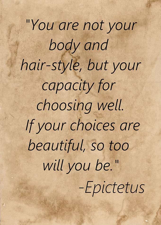 Epictetus Choosing well
