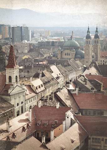 From above