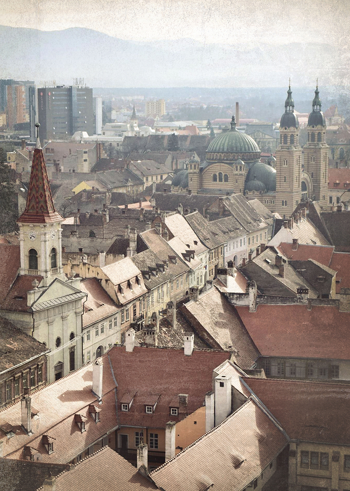 From above