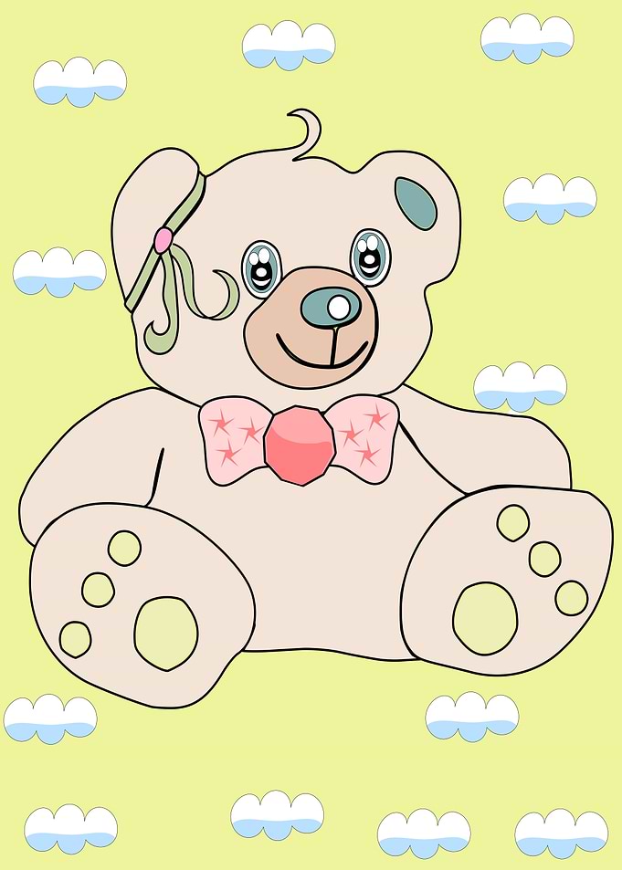 Bear and clouds