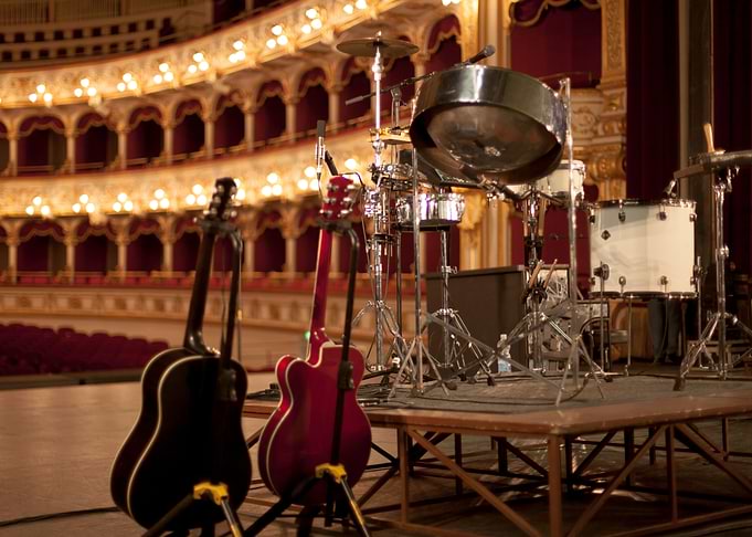 Theater guitars drumkit li
