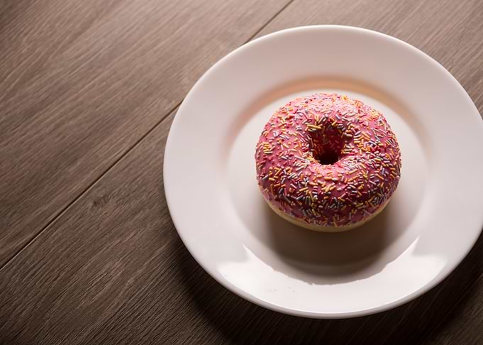 pink doughnut