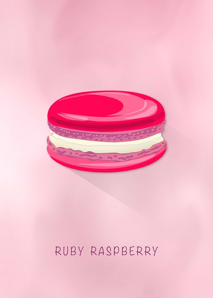 Macaron Ruby Raspberry
