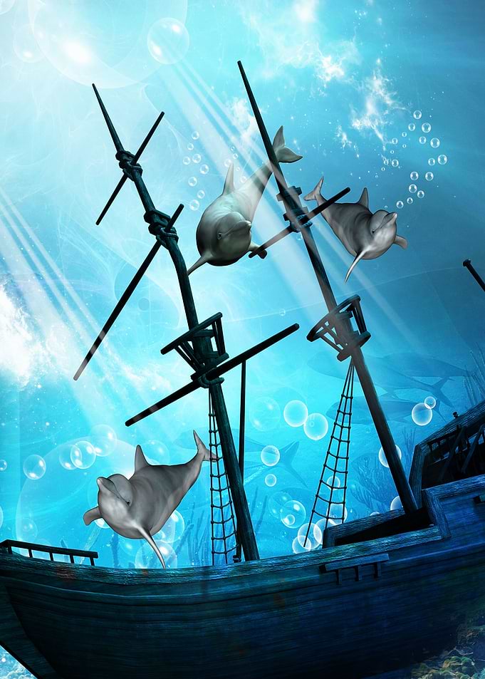 Awesome ship wrack