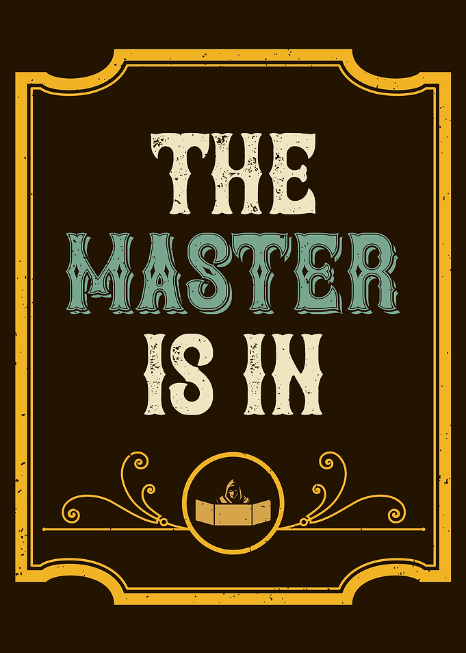 The Game Master is In