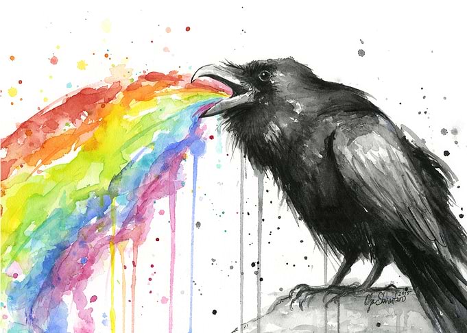 Raven Tastes the Rainbow