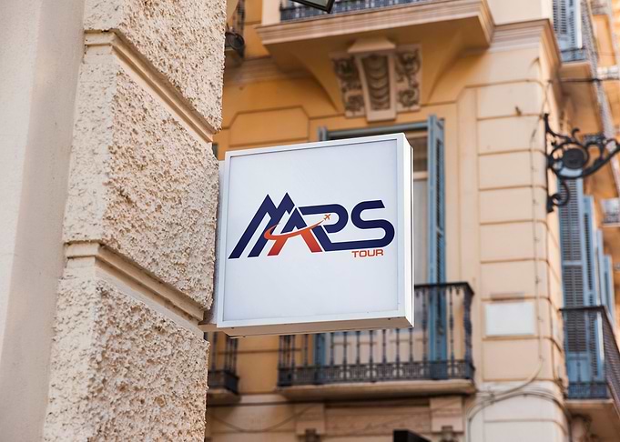 Mars Tour Logo Design