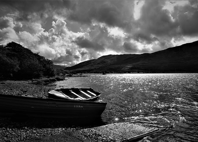 Countryside Ireland BW