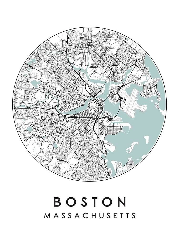 Boston City Map