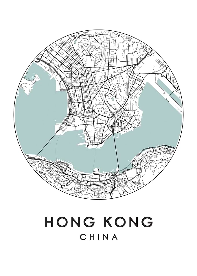 Hong Kong City Map