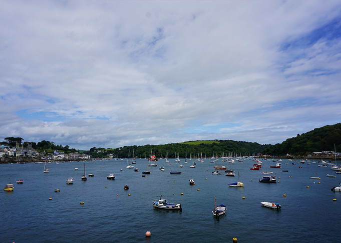 Boats of Polruan