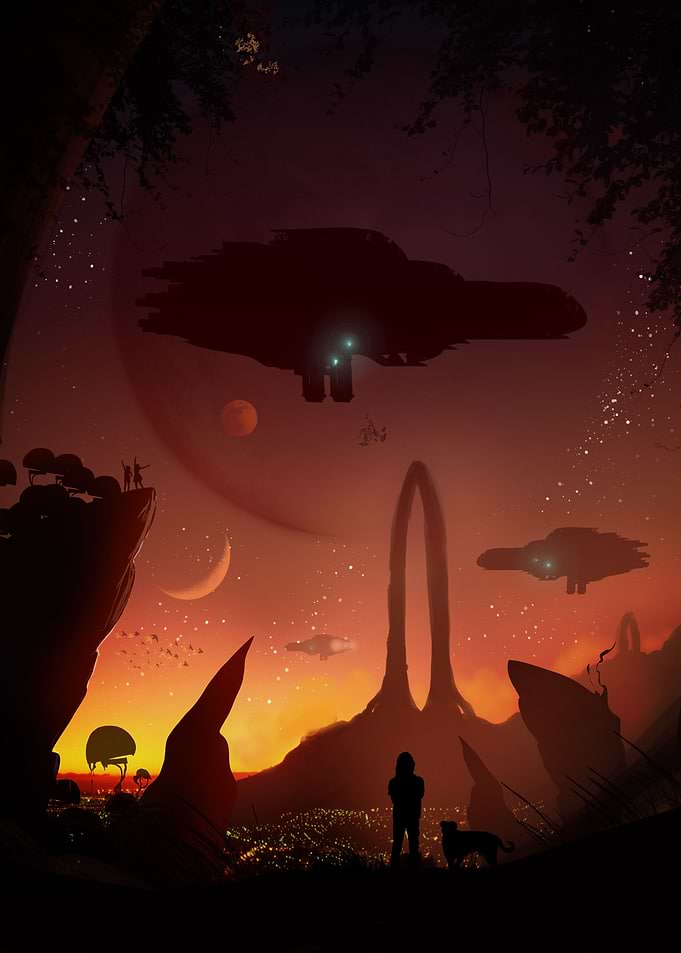 Off World Sunset