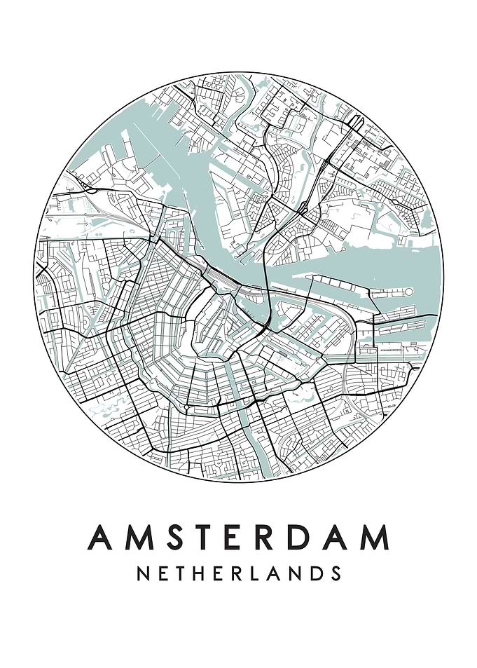 Amsterdam City Map