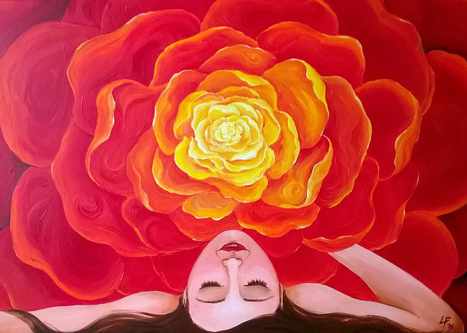 Fire rose