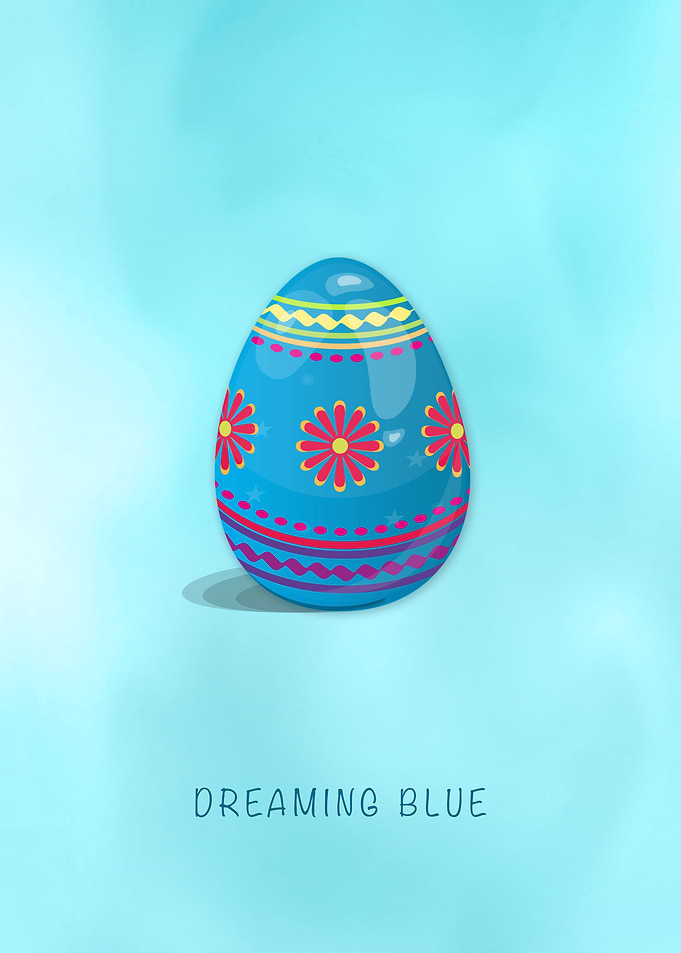 Oeuf Dreaming Blue