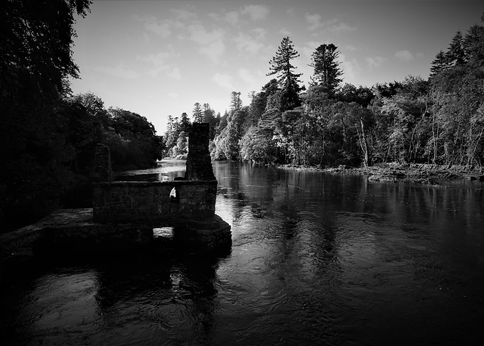 Countryside Ireland BW
