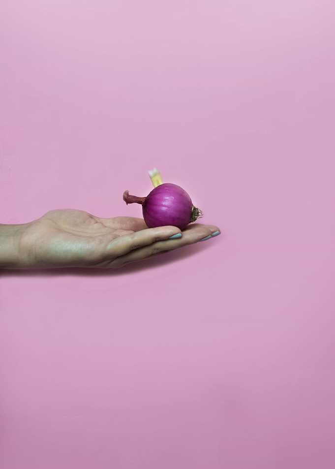 Onion with a tooth