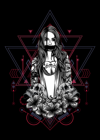 Women with tattoo