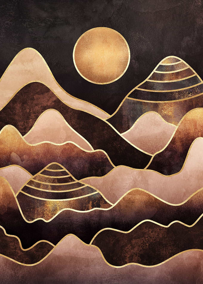 Sunkissed Mountains