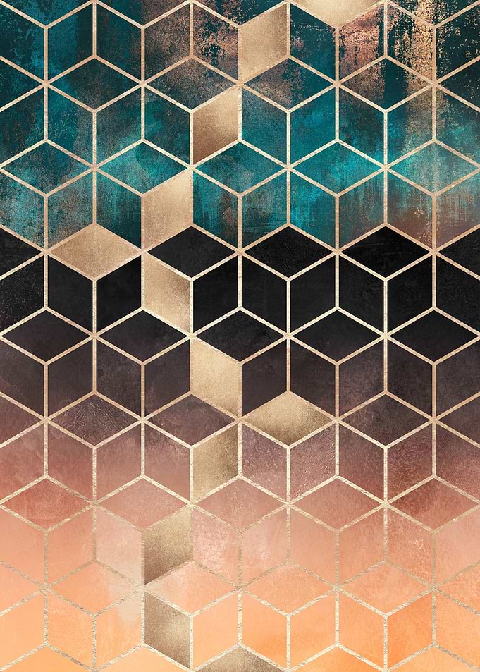 Ombre Dream Cubes