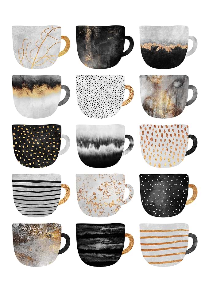 Pretty Coffee Cups 3