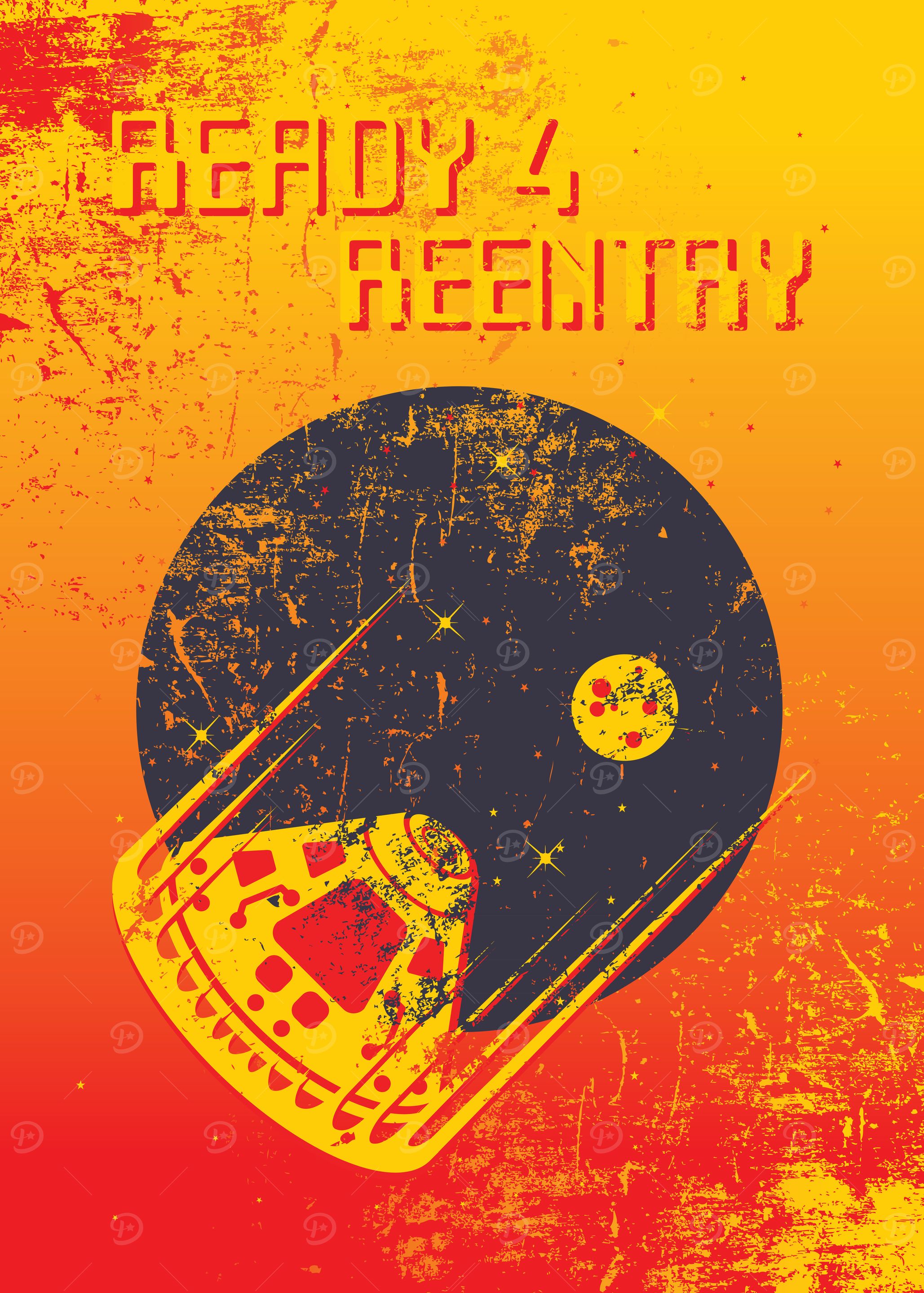Space Capsule Re Entry