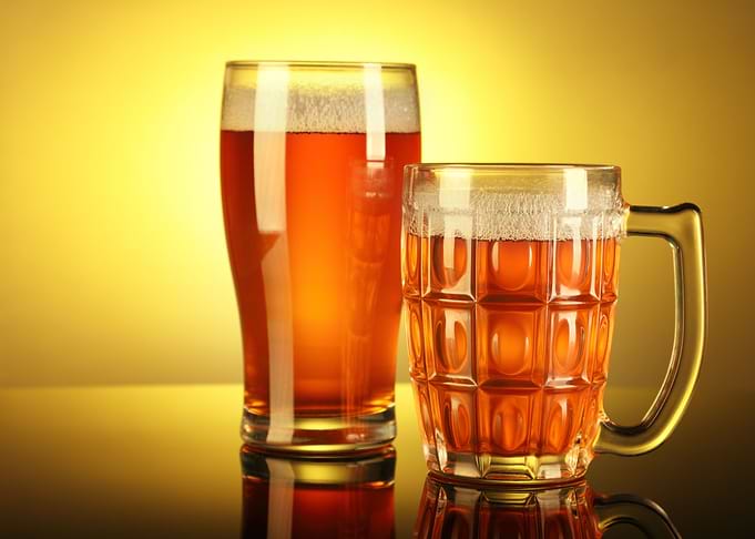 Beer Mug and Glass