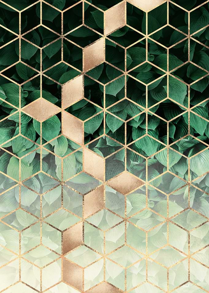 Leaves And Cubes
