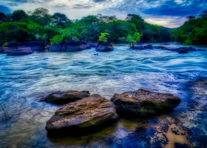 Rio rushing in the Amazon