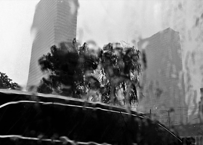 Caught in traffic