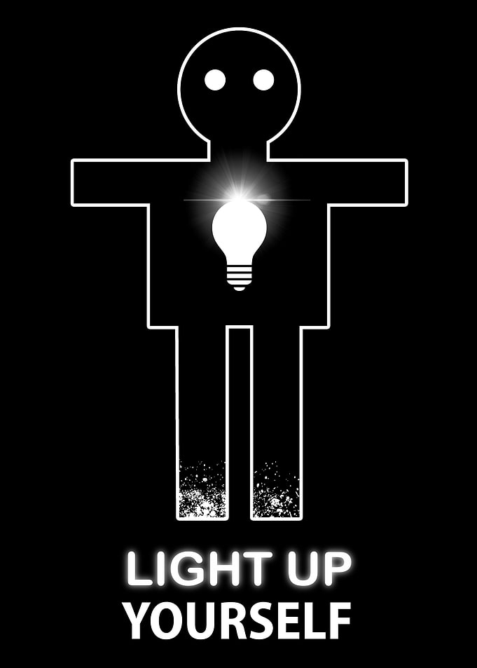 light up yourself