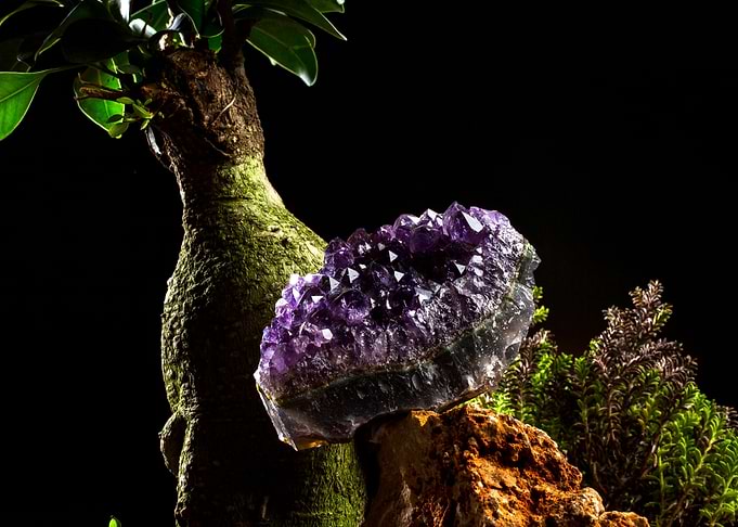Amethyst Mineral Specimen