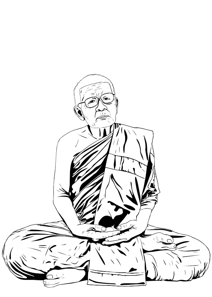 Buddhist Monk Sucinno