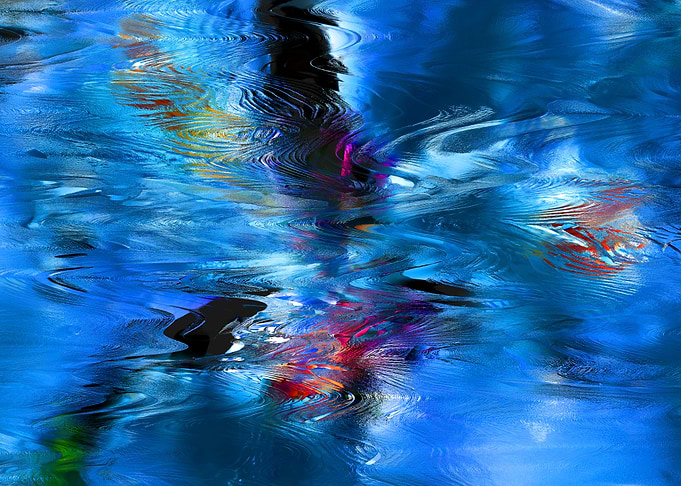 Reflection in the water