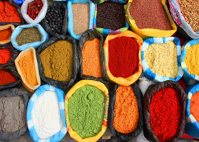 Colorful Spice Market