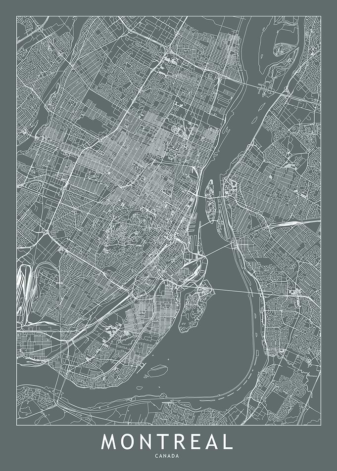 Montreal Grey Map