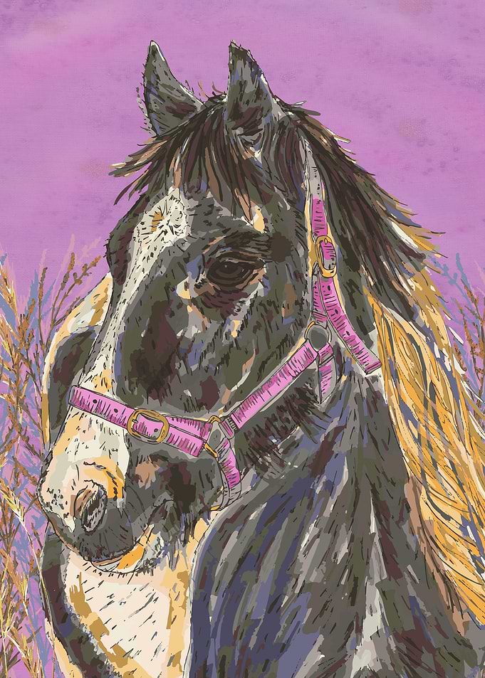 Horse with the Golden Mane
