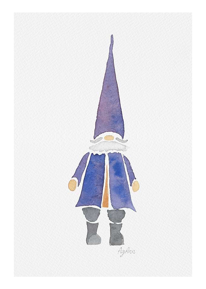Dwarf Purple Gnome