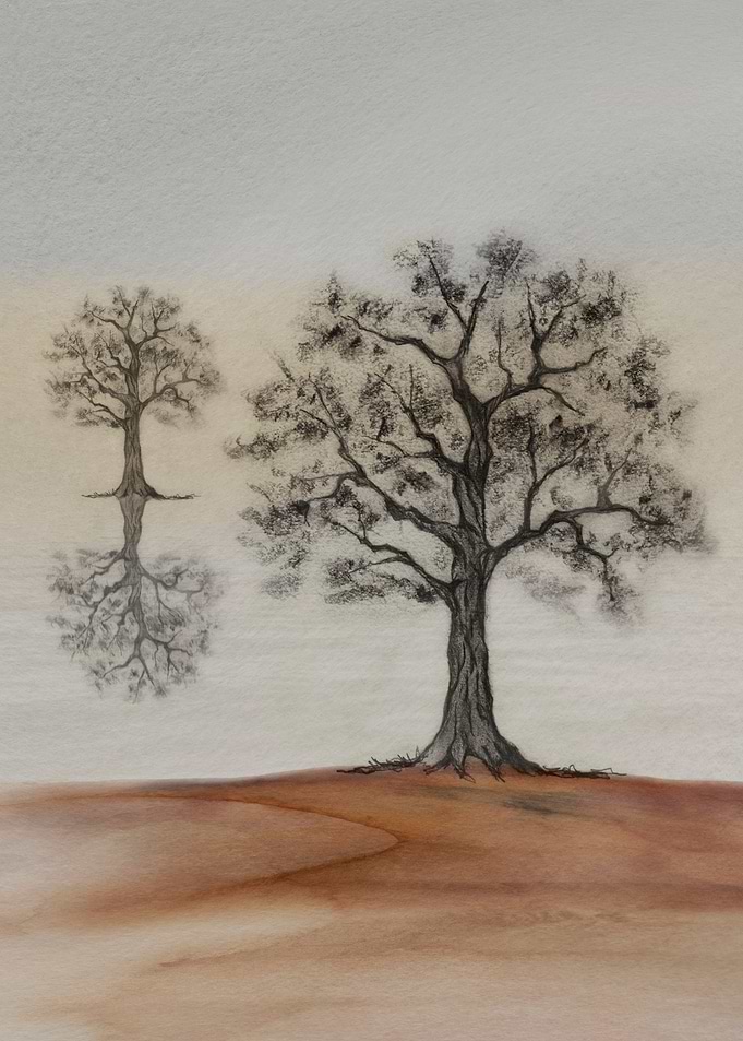 Watercolor Trees 02