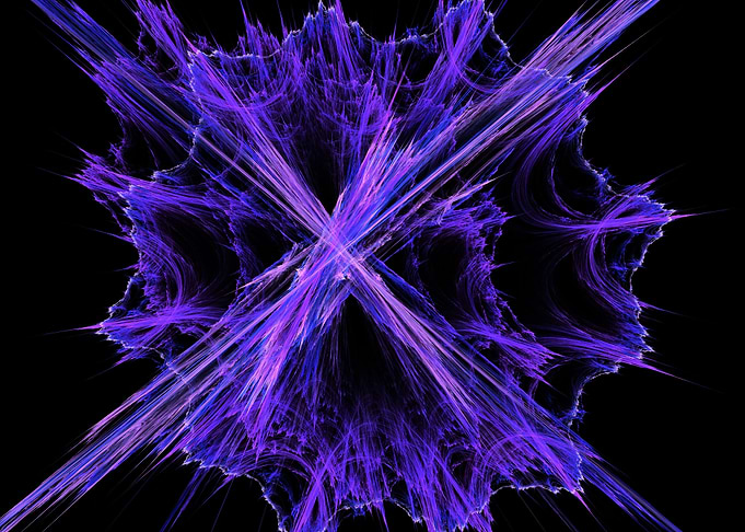 Fractal Paint Splash
