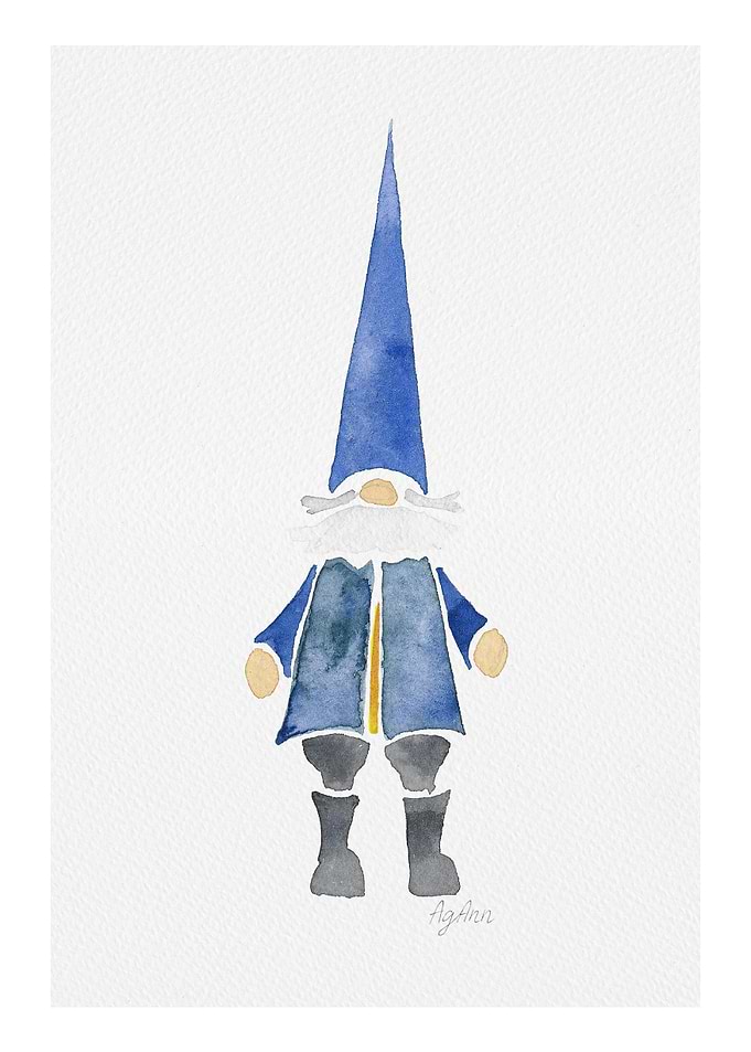 Dwarf Blue Gnome