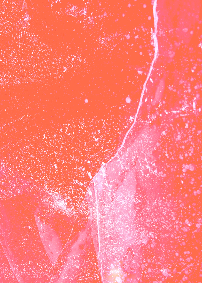 Coral ice background Ice